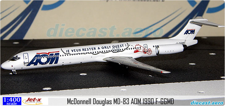 McDonnell Douglas MD-83 AOM 1990 F-GGMD