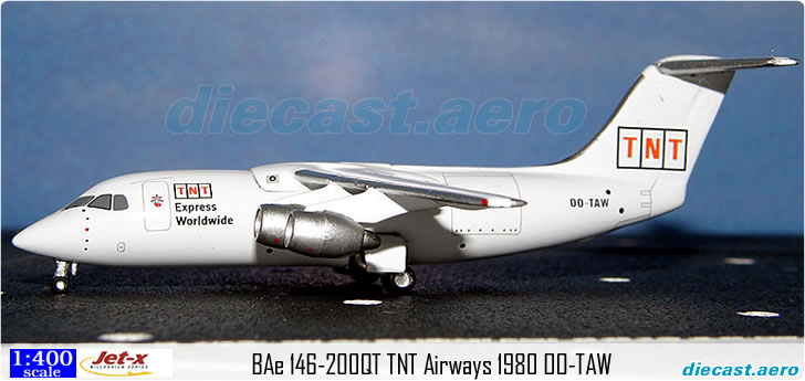 BAe 146-200QT TNT Airways 1980 OO-TAW