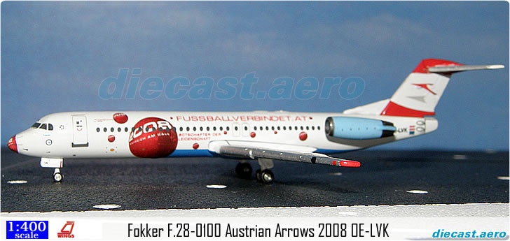 Fokker F.28-0100 Austrian Arrows 2008 OE-LVK