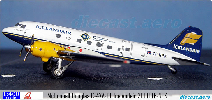 McDonnell Douglas C-47A-DL Icelandair 2000 TF-NPK