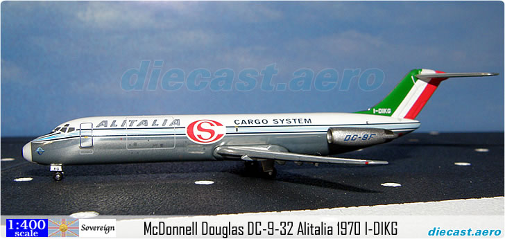 McDonnell Douglas DC-9-32 Alitalia 1970 I-DIKG