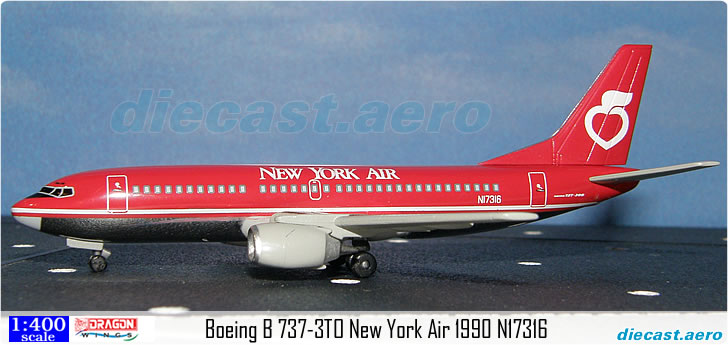 Boeing B 737-3TO New York Air 1990 N17316