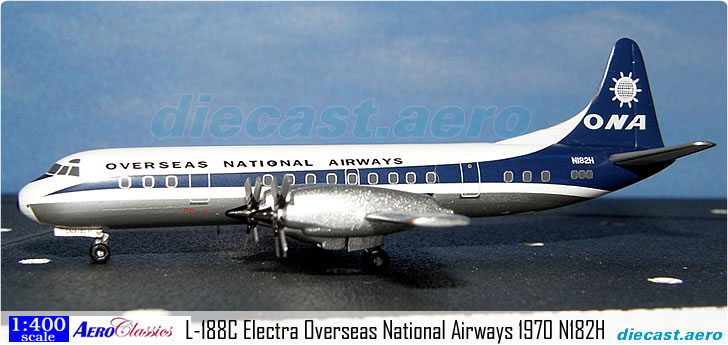 L-188C Electra Overseas National Airways 1970 N182H