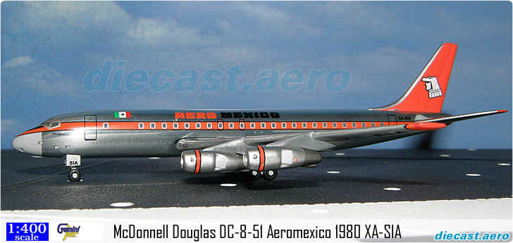 McDonnell Douglas DC-8-51 Aeromexico 1980 XA-SIA