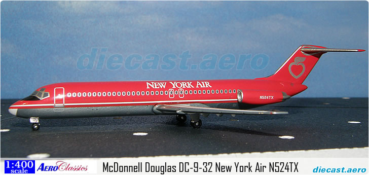 McDonnell Douglas DC-9-32 New York Air N524TX