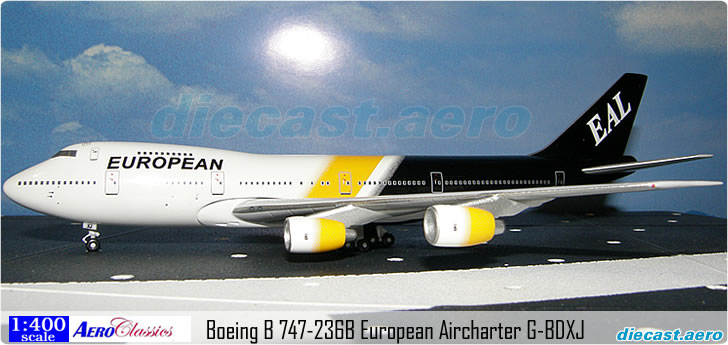 Boeing B 747-236B European Aircharter G-BDXJ