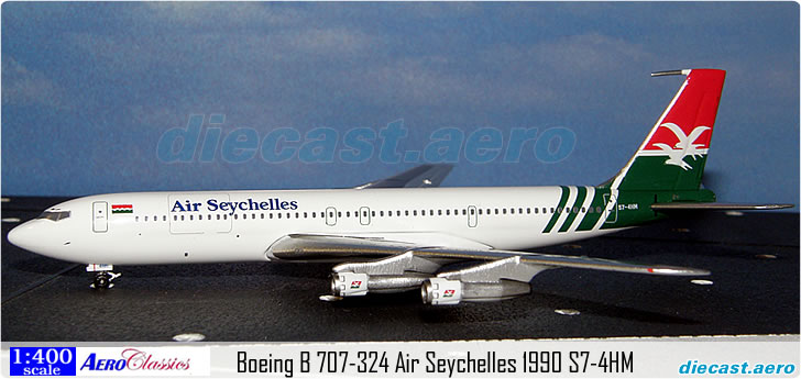 Boeing B 707-324 Air Seychelles 1990 S7-4HM