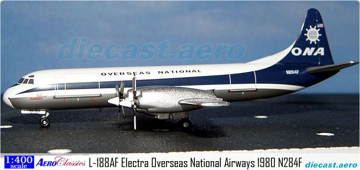L-188AF Electra Overseas National Airways 1980 N284F