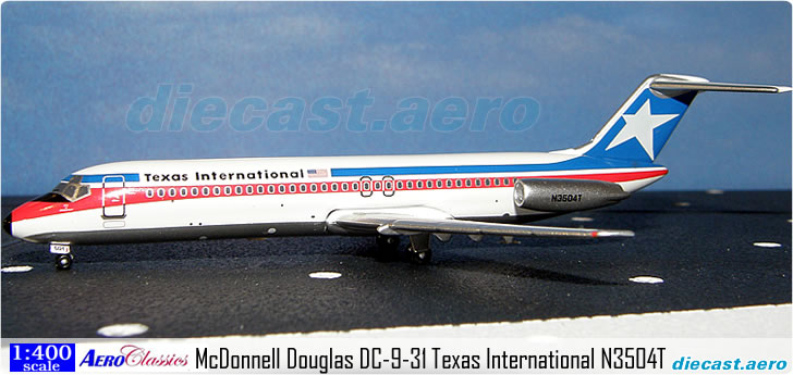 McDonnell Douglas DC-9-31 Texas International N3504T