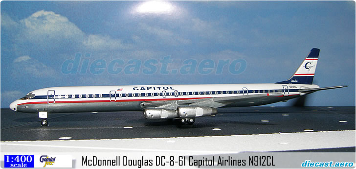 McDonnell Douglas DC-8-61 Capitol Airlines N912CL