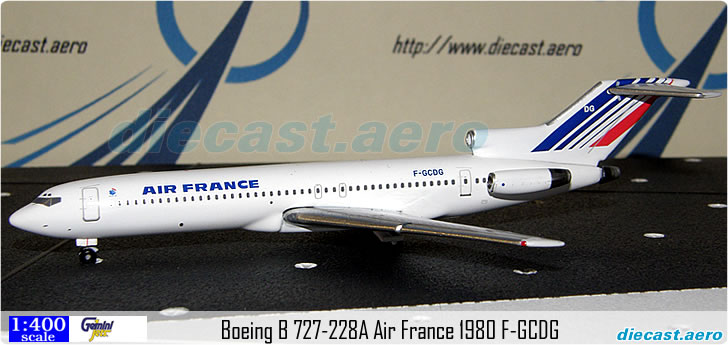 Boeing B 727-228A Air France 1980 F-GCDG