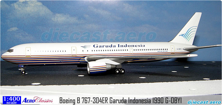 Boeing B 767-304ER Garuda Indonesia 1990 G-OBYI