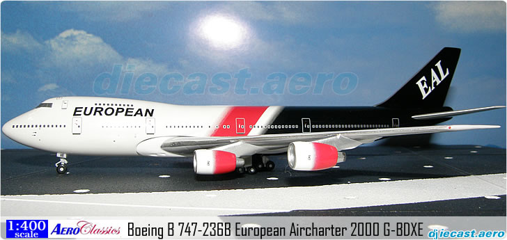 Boeing B 747-236B European Aircharter 2000 G-BDXE