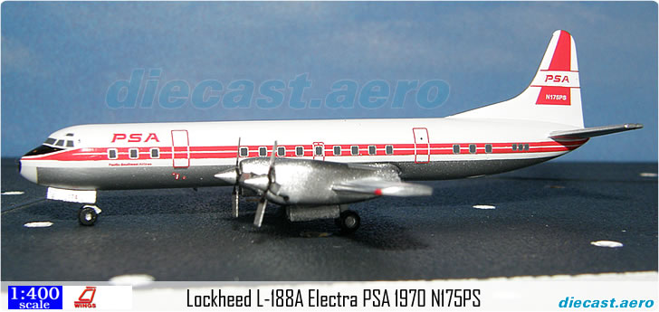 Lockheed L-188A Electra PSA 1970 N175PS