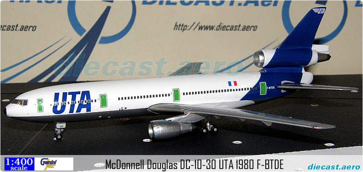 UTA Union de Transports Aériens by Diecast Aero DataBase