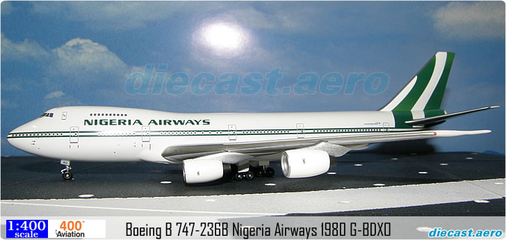 Boeing B 747-236B Nigeria Airways 1980 G-BDXO