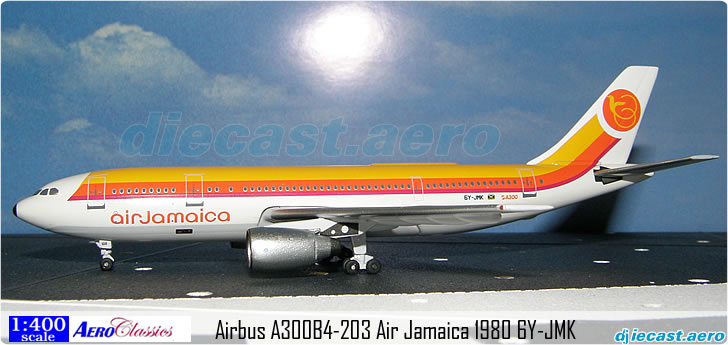Airbus A300B4-203 Air Jamaica 1980 6Y-JMK