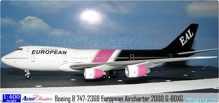 Boeing B 747-236B European Aircharter 2000 G-BDXG