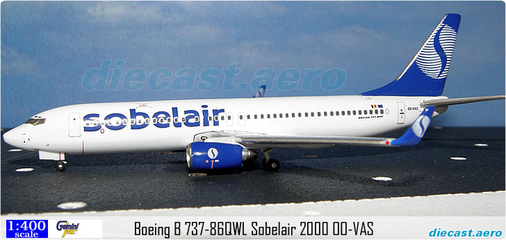 Boeing B 737-86QWL Sobelair 2000 OO-VAS