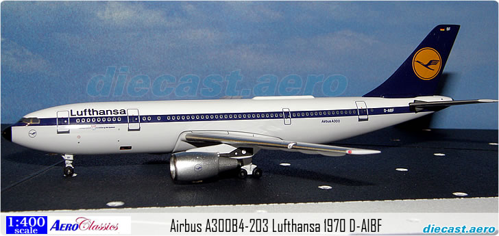 Airbus A300B4-203 Lufthansa 1970 D-AIBF