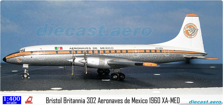 Bristol Britannia 302 Aeronaves de Mexico 1960 XA-MED