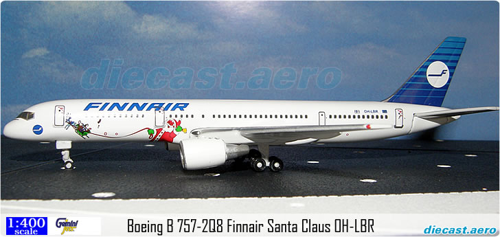 Boeing B 757-2Q8 Finnair Santa Claus OH-LBR