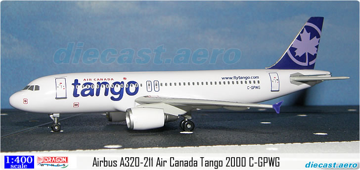 Airbus A320-211 Air Canada Tango 2000 C-GPWG