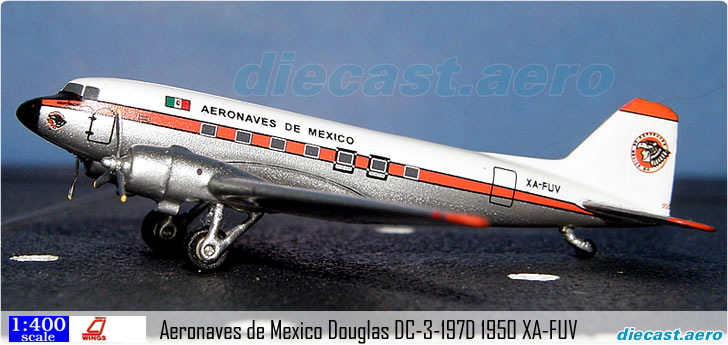 Douglas DC-3-197D Aeronaves de Mexico 1950 XA-FUV