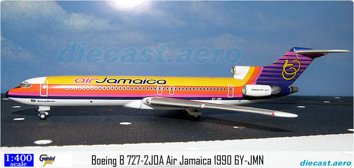 Boeing B 727-2JOA Air Jamaica 1990 6Y-JMN