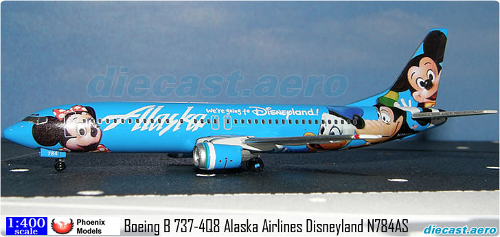 Boeing B 737-4Q8 Alaska Airlines Disneyland N784AS