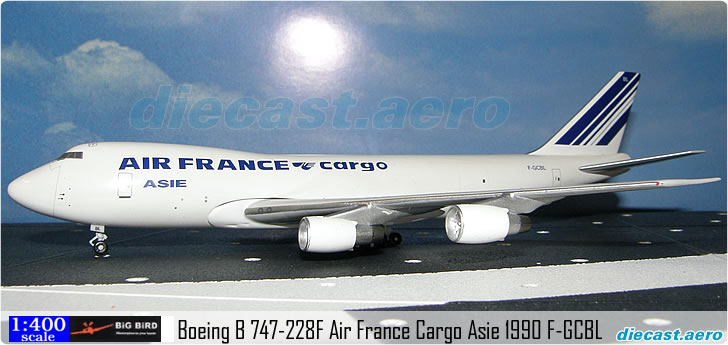Boeing B 747-228F Air France Cargo Asie 1990 F-GCBL