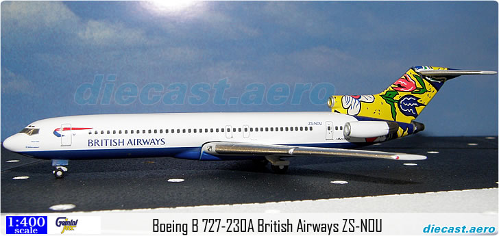 Boeing B 727-230A British Airways ZS-NOU
