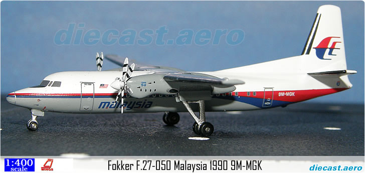 Fokker F.27-050 Malaysia 1990 9M-MGK