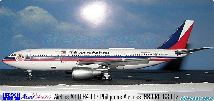 Airbus A300B4-103 Philippine Airlines 1980 RP-C3002