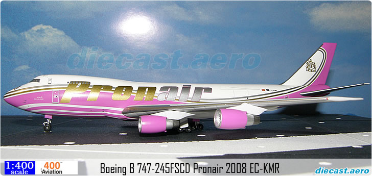 Boeing B 747-245FSCD Pronair 2008 EC-KMR