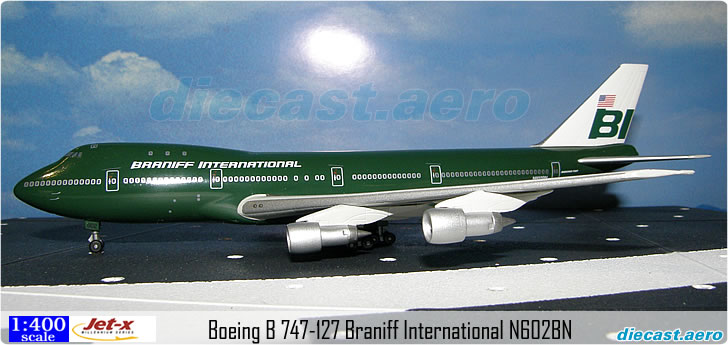 Boeing B 747-127 Braniff International N602BN