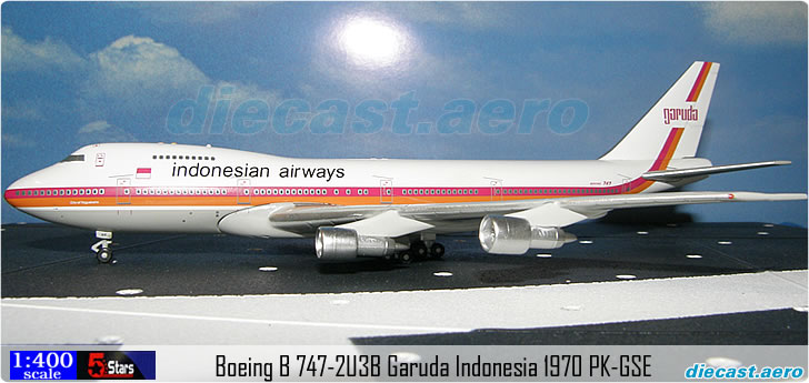 Boeing B 747-2U3B Garuda Indonesia 1970 PK-GSE