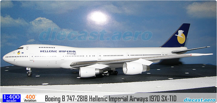 Boeing B 747-281B Hellenic Imperial Airways 1970 SX-TID