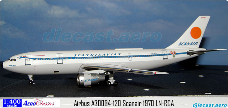 Airbus A300B4-120 Scanair 1970 LN-RCA