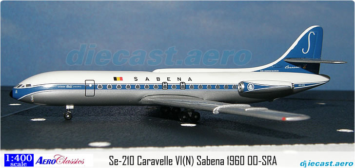 Se-210 Caravelle VI(N) Sabena 1960 OO-SRA