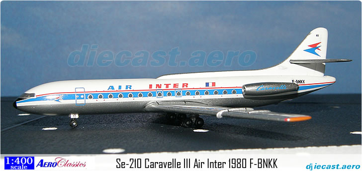Se-210 Caravelle III Air Inter 1980 F-BNKK