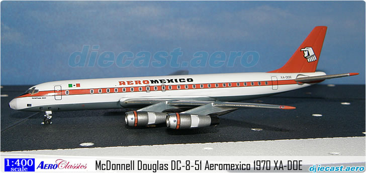 McDonnell Douglas DC-8-51 Aeromexico 1970 XA-DOE