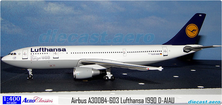 Airbus A300B4-603 Lufthansa 1990 D-AIAU