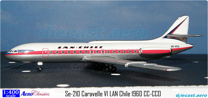 Se-210 Caravelle VI LAN Chile 1960 CC-CCO