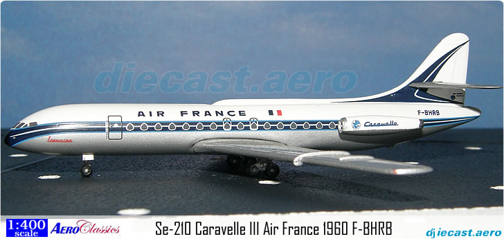 Se-210 Caravelle III Air France 1960 F-BHRB