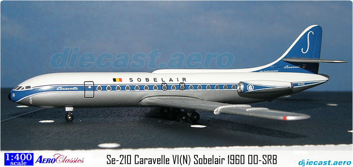 Se-210 Caravelle VI(N) Sobelair 1960 OO-SRB