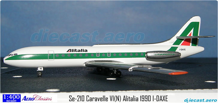 Se-210 Caravelle VI(N) Alitalia 1990 I-DAXE