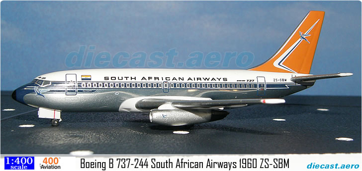Boeing B 737-244 South African Airways 1960 ZS-SBM