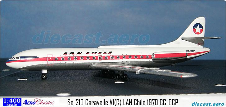 Se-210 Caravelle VI(R) LAN Chile 1970 CC-CCP