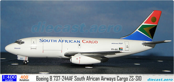 Boeing B 737-244AF South African Airways Cargo ZS-SID